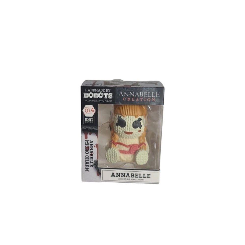 Handmade By Robots Annabelle Knit Series #014 Collectible Vinyl Charm Horror New